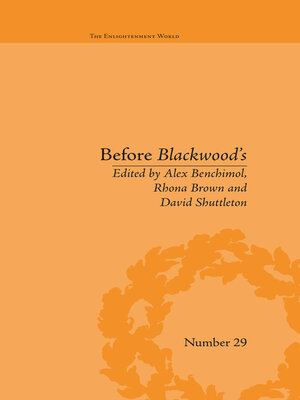 cover image of Before Blackwood's